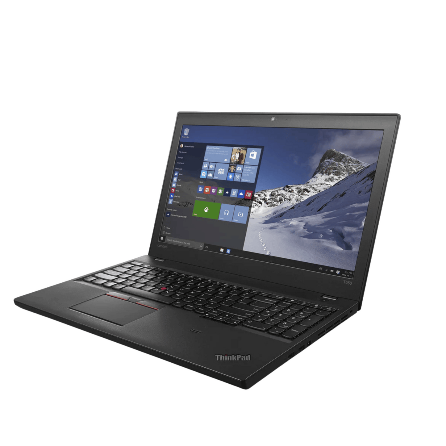 Refurbished Lenovo ThinkPad T560 Laptop | Intel Core i7 6th Gen | 8GB RAM | 256GB SSD | 15.6″ FHD Display