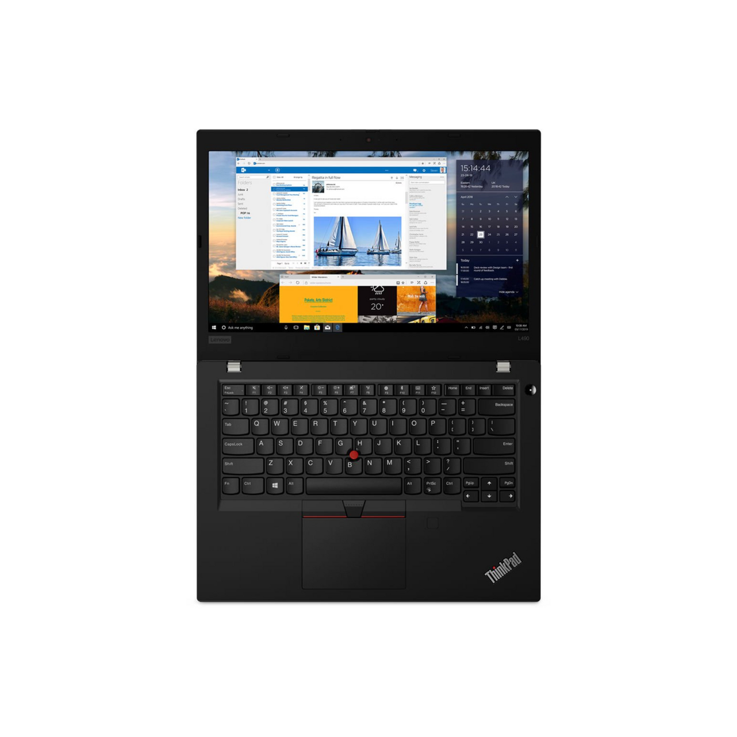 Refurbished Lenovo ThinkPad L490 | Intel Core i5 8th Gen | 8GB RAM | 256GB SSD | 14″ Display