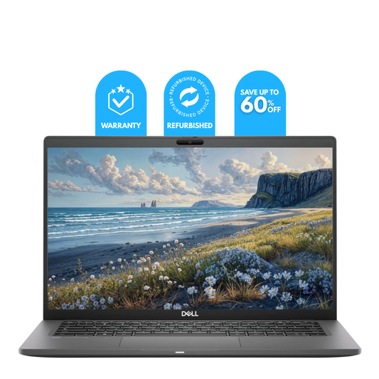 Refurbished Dell Latitude 7410 Laptop | Intel Core i5 10th Gen | 8GB RAM | 256GB SSD | 14″ FHD Display