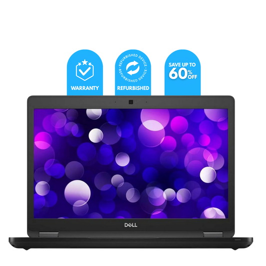 Refurbished Dell Latitude 5490 Laptop | Intel Core i5 8th Gen | 8GB RAM | 256GB SSD | 14″ FHD Display