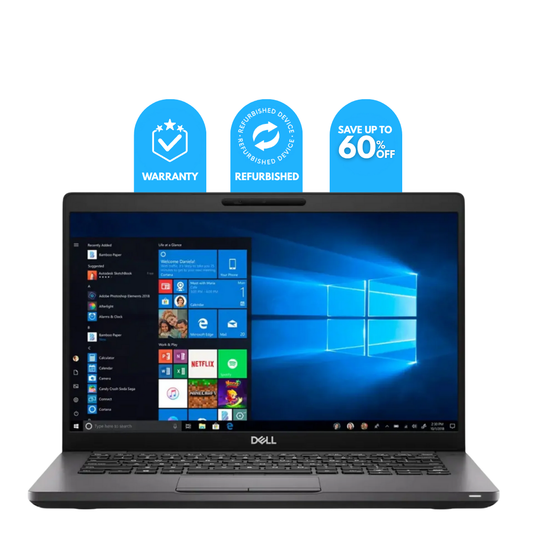 Refurbished Dell Latitude 5400 Laptop | Intel Core i5 8th Gen | 8GB RAM | 256GB SSD | 14″ FHD Display