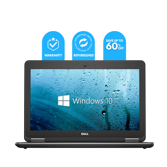 Refurbished Dell Latitude 7270 Laptop | Intel Core i7 6th Gen | 8GB RAM | 256GB SSD | 12.5″ Display