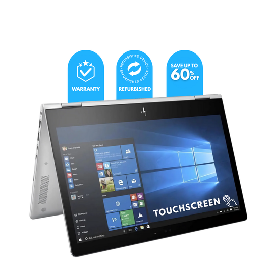 Refurbished HP EliteBook x360 1030 G3 | Intel Core i5 8th Gen | 8GB RAM | 256GB SSD | 13.3″ FHD Touch Display