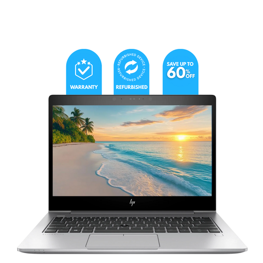 Refurbished HP EliteBook 830 G5 Laptop | Intel Core i7 8th Gen | 8GB RAM | 256GB SSD | 14″ FHD Display