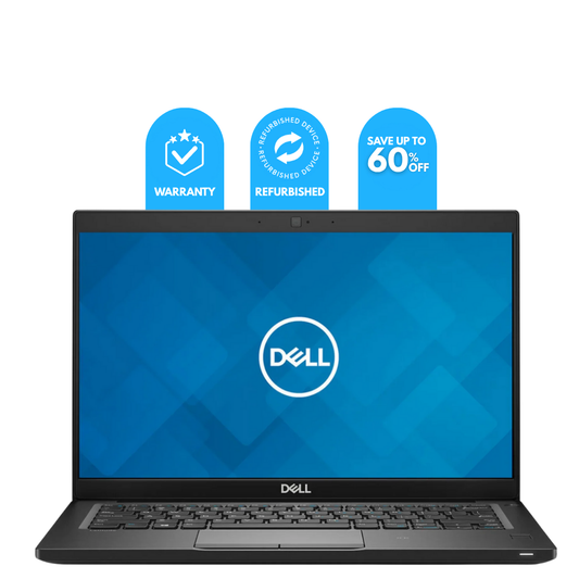 Refurbished Dell Latitude 7390 Laptop | Intel Core i5 8th Gen | 8GB RAM | 256GB SSD | 13.3″ FHD Display