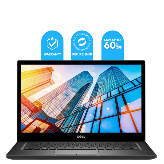 Refurbished Dell Latitude 7290 Laptop | Intel Core i5 8th Gen | 8GB RAM | 256GB SSD | 12.5″ FHD Display