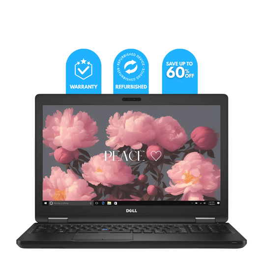 Refurbished Dell Latitude 5580 | Intel Core i5 6th Gen | 8GB RAM | 256GB SSD | 15.6" Display