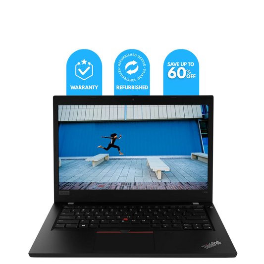 Refurbished Lenovo ThinkPad L490 | Intel Core i5 8th Gen | 8GB RAM | 256GB SSD | 14″ FHD Display