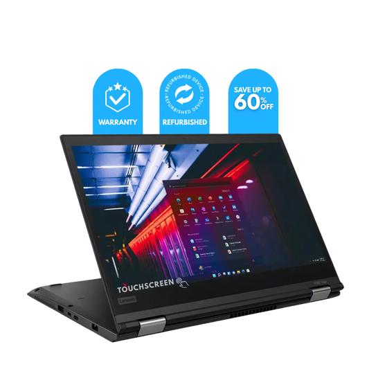 Refurbished Lenovo ThinkPad X380 Laptop | Intel Core i5 8th Gen | 8GB RAM | 256GB SSD | 13.3″ FHD Touch Display