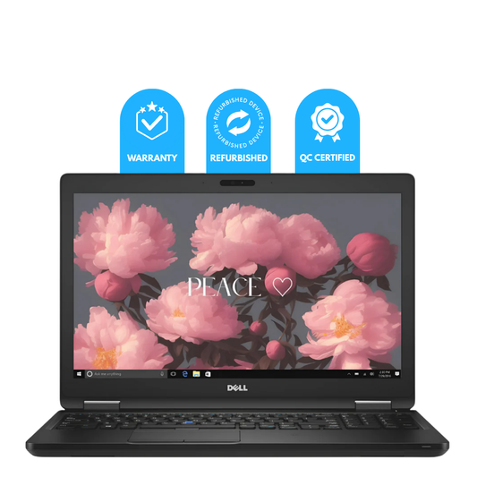Refurbished Dell Latitude 5580 | Intel Core i5 6th Gen | 8GB RAM | 256GB SSD | 15.6" Display