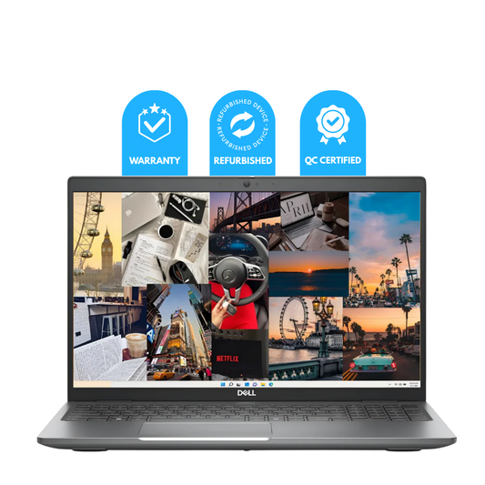 Refurbished Dell Latitude 5550 | Intel Core i3 5th Gen | 8GB RAM | 256GB SSD | 15.6" Display