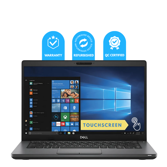 Refurbished Dell Latitude 5401 (Touch) | Intel Core i5 9th Gen | 8GB RAM | 256GB SSD | 14" FHD Touch Display