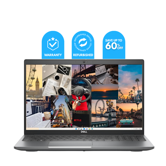 Refurbished Dell Latitude 5550 | Intel Core i3 5th Gen | 8GB RAM | 256GB SSD | 15.6" Display