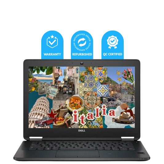 Refurbished Dell Latitude 7270 Laptop | Intel Core i5 6th Gen | 8GB RAM | 256GB SSD | 12.5″ FHD Display