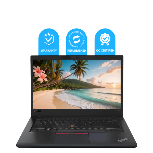 Refurbished Lenovo ThinkPad T480 Laptop | Intel Core i7 | 8GB RAM | 256GB SSD | 14″ FHD Display