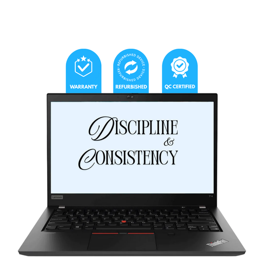 Refurbished Lenovo ThinkPad T14 Laptop | Intel Core i5 10th Gen | 8GB RAM | 256GB SSD | 14″ FHD Display