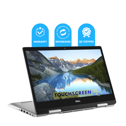 Refurbished Dell Inspiron 5482 2-in-1 Laptop | Intel Core i5 8th Gen | 8GB RAM | 256GB SSD | 14″ FHD Touch Display