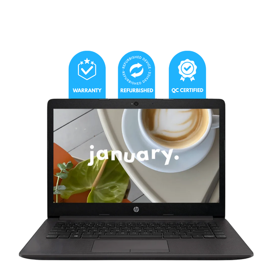 Refurbished HP 245 G7 Laptop | AMD Ryzen 3 | 8GB RAM | 256GB SSD | 14″ FHD Display
