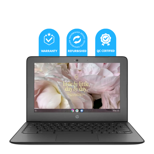 Refurbished HP Chromebook 11A | AMD A4 | 8GB RAM | 256GB SSD | 11.6″ FHD Display