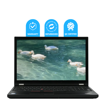 Refurbished Lenovo ThinkPad P52 Workstation | 8GB RAM | 256GB SSD | 15.6″ FHD Display