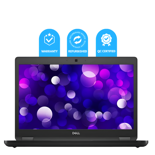 Refurbished Dell Latitude 5490 Laptop | Intel Core i5 8th Gen | 8GB RAM | 256GB SSD | 14″ FHD Display