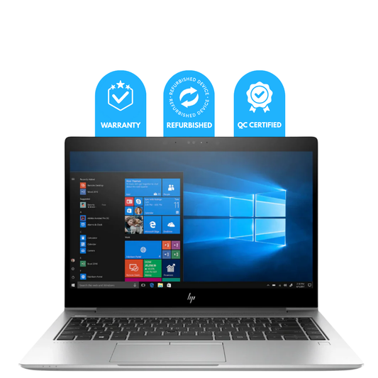 Refurbished HP EliteBook 840 G6 Laptop | Intel Core i5 8th Gen | 8GB RAM | 256GB SSD | 14″ FHD Display