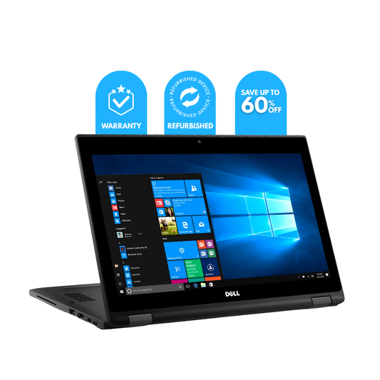 Refurbished Dell Latitude 5289 | Intel Core i7 7th Gen | 8GB RAM | 256GB SSD | 12.5" 2-in-1 Display