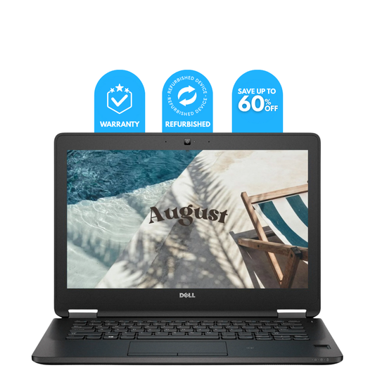 Refurbished Dell Latitude 7270 Laptop | Intel Core i5 6th Gen | 8GB RAM | 256GB SSD | 12.5″ FHD Display