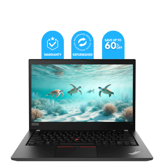 Refurbished Lenovo ThinkPad T14 Laptop | Intel Core i5 10th Gen | 8GB RAM | 256GB SSD | 14″ FHD Display