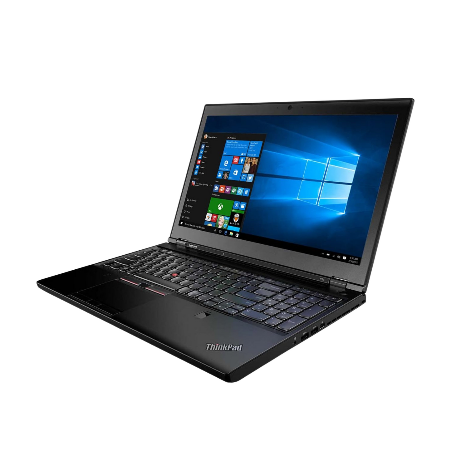 Refurbished Lenovo ThinkPad P51 Workstation | i7‑7th Gen | 8 GB RAM | 256 GB SSD | 15.6″ FHD