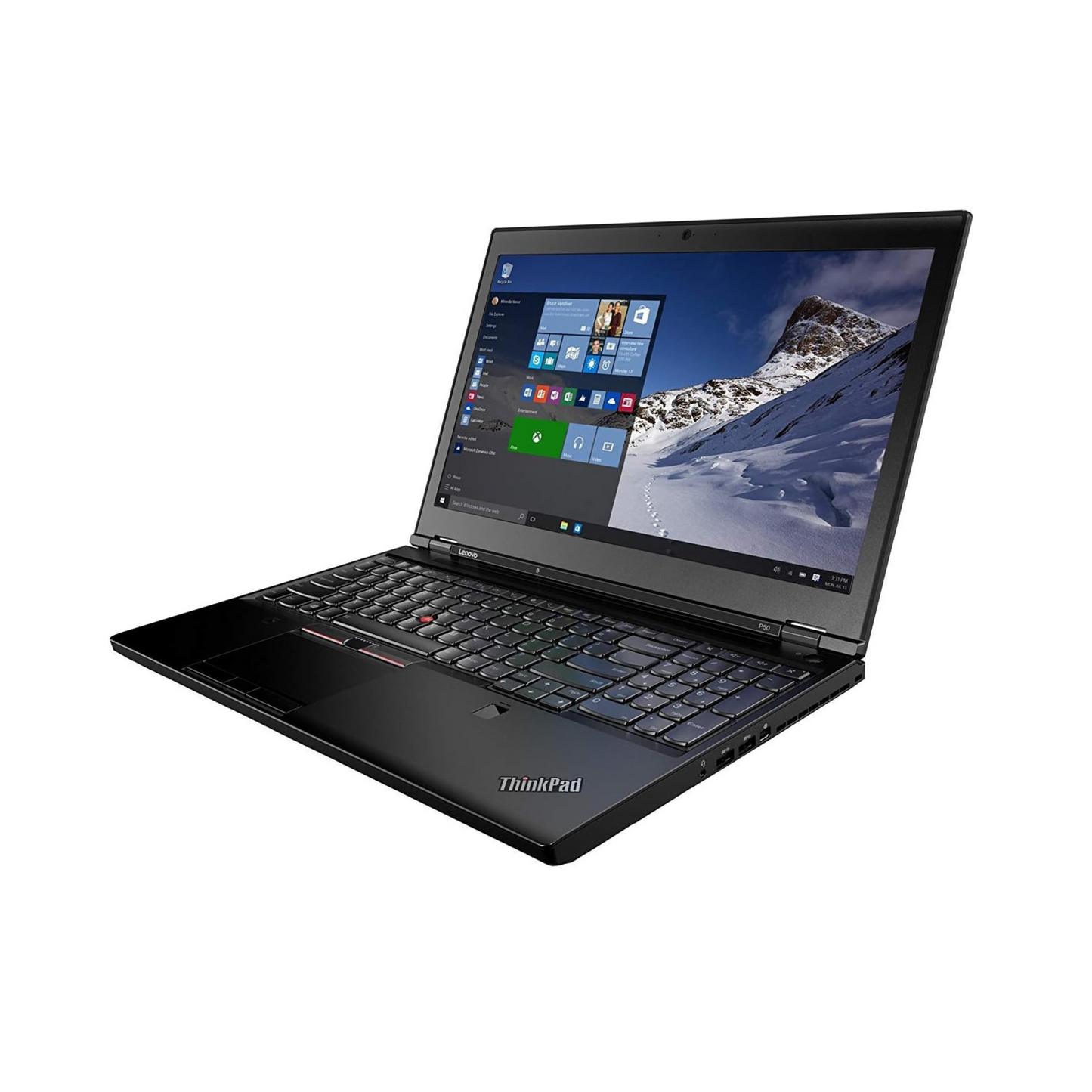 Refurbished Lenovo ThinkPad P50 Workstation | 8GB RAM | 256GB SSD | 15.6″ FHD Display