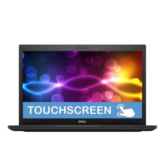 Refurbished Dell Latitude 7490 Touchscreen Laptop | Intel Core i7 8th Gen | 8GB RAM | 256GB SSD | 14″ FHD Touch Display