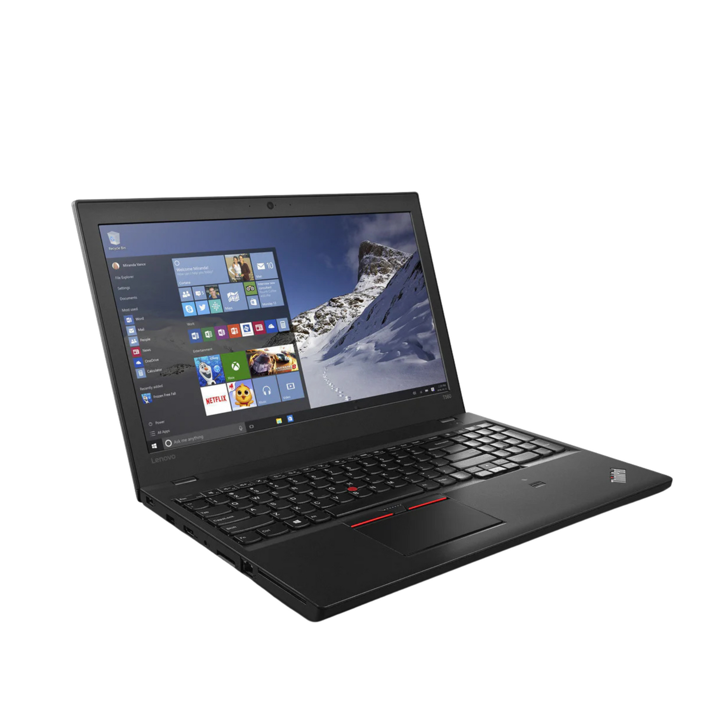Refurbished Lenovo ThinkPad T560 Laptop | Intel Core i7 6th Gen | 8GB RAM | 256GB SSD | 15.6″ FHD Display