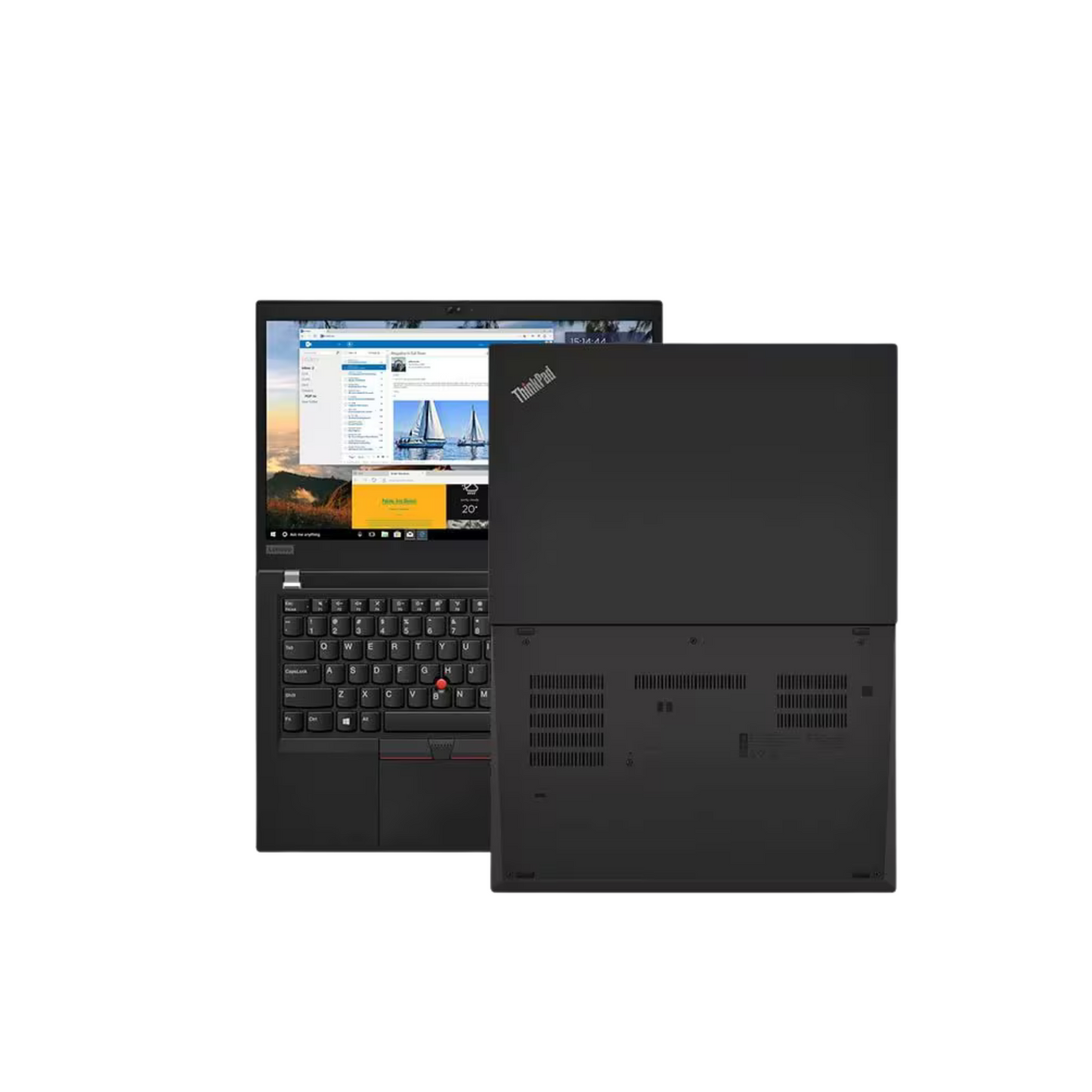 Refurbished Lenovo ThinkPad T490 Laptop | Intel Core i7 10th Gen | 16GB RAM | 256GB SSD | 2 GB Graphics Card | 14″ FHD Display