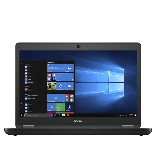 Refurbished Dell Latitude 5480 Laptop | Intel Core i5 7th Gen | 8GB RAM | 256GB SSD | 14″ FHD Display